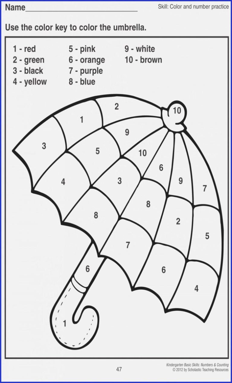 Coloring Drawing Worksheets For Grade 3