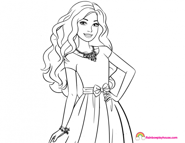Barbie Colouring Games Play Online