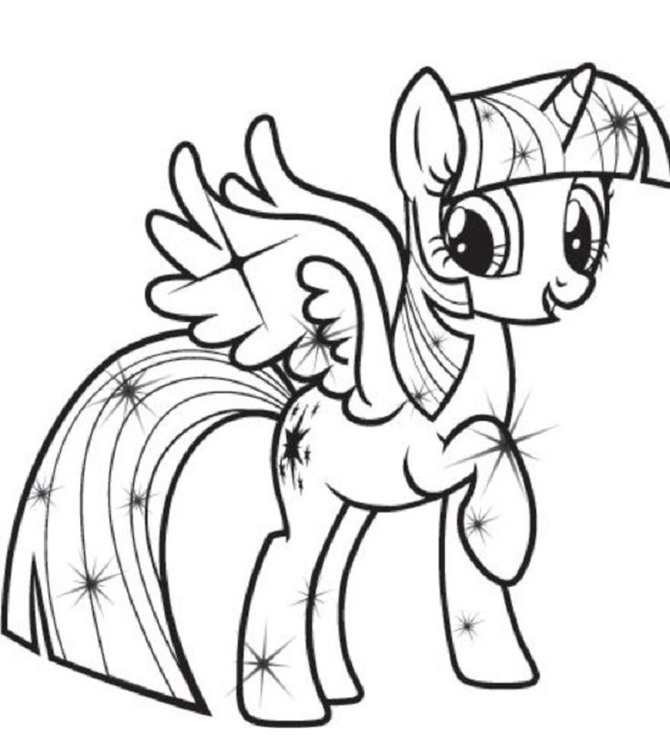 Coloring Sheet My Little Pony Coloring Pages