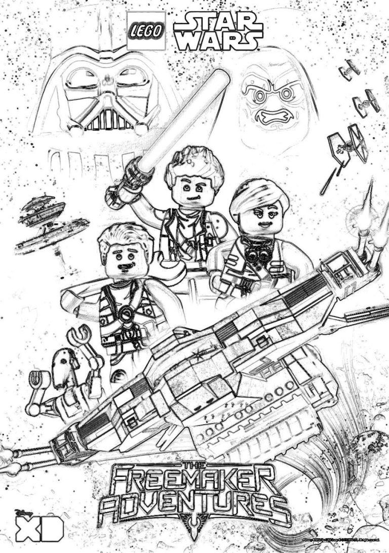 Coloring Sheet Star Wars Coloring Pages Pdf