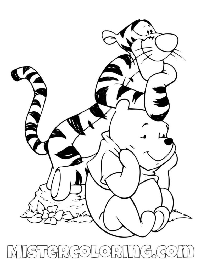 Coloring Sheet Winnie The Pooh Coloring Pages