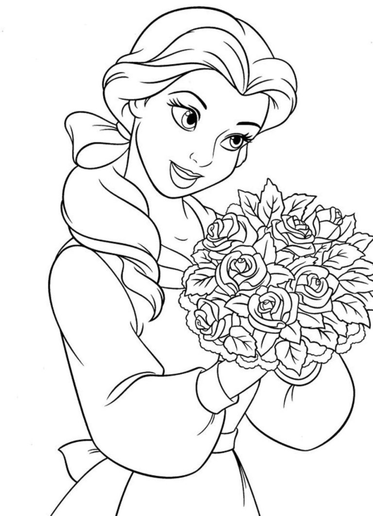 Coloring Pages For Girls Princess