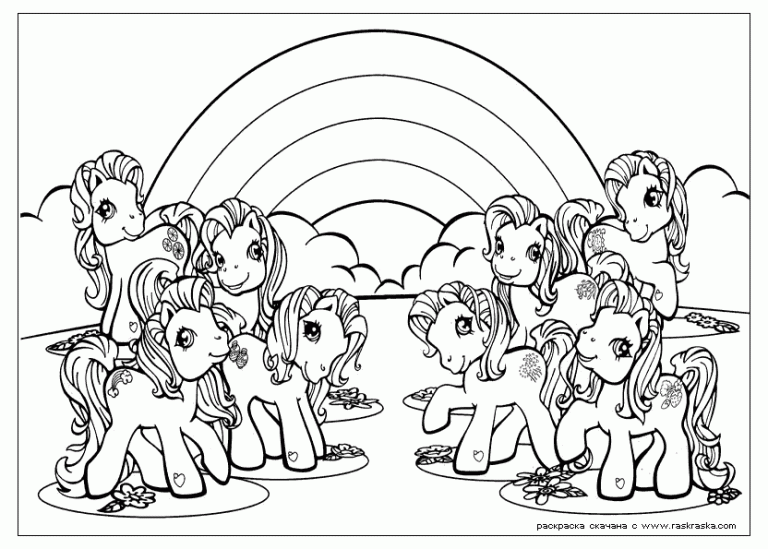 Coloring Pages For Little Girls Unicorn