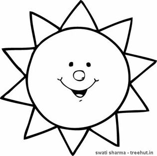 Coloring Sun Pictures To Colour