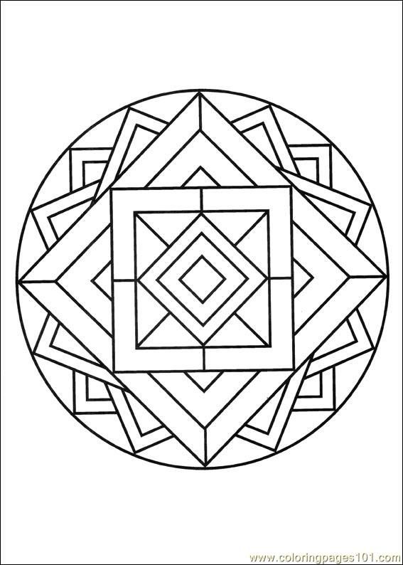 Colouring Pages Patterns Easy
