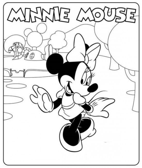 Coloring Mickey Mouse Clubhouse Printables