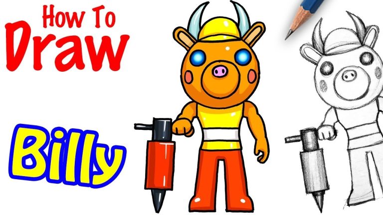 Badgy Roblox Piggy Coloring Pages Robby