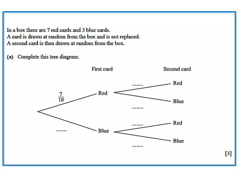 Grade 8 Probability Tree Diagram Worksheet And Answers Pdf