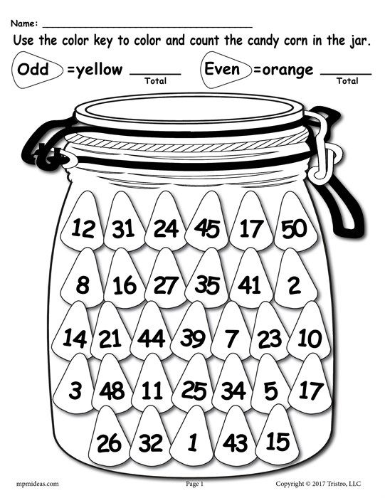 Fun Fall Worksheets For 1st Grade