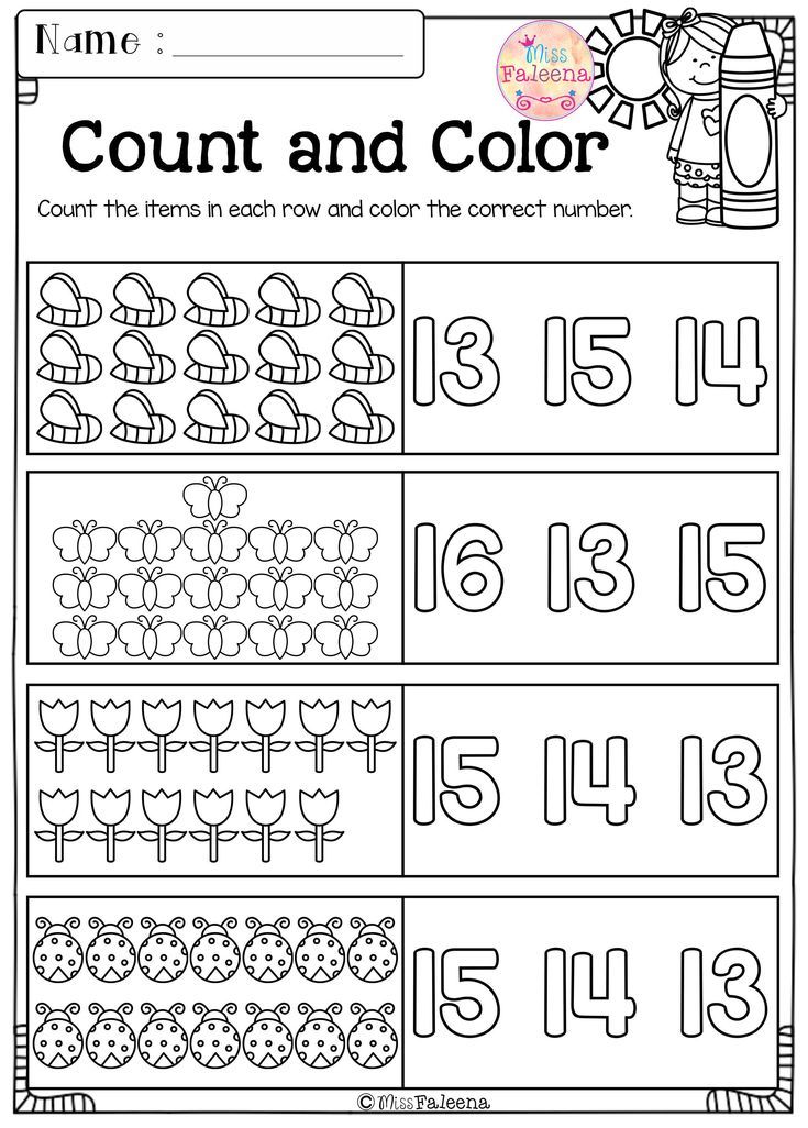 Preschool Sets Worksheet For Kindergarten