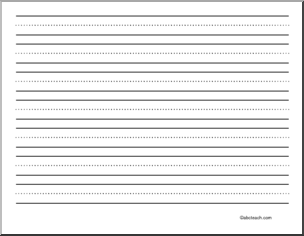 Blank Handwriting Practice Sheets For Kindergarten