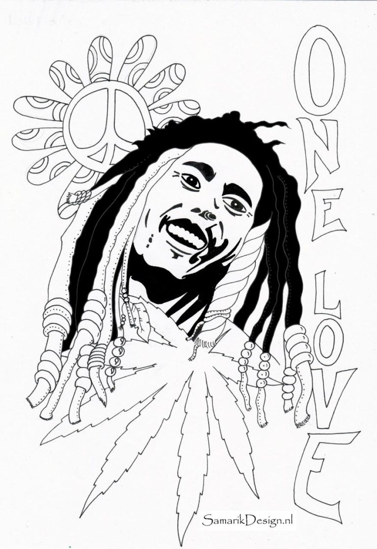 Realistic Famous People Coloring Pages