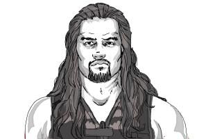 Shield Roman Reigns Wwe Coloring Pages