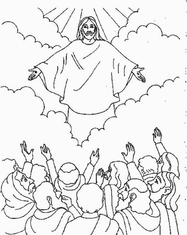 Jesus Christ Coloring Pages Free