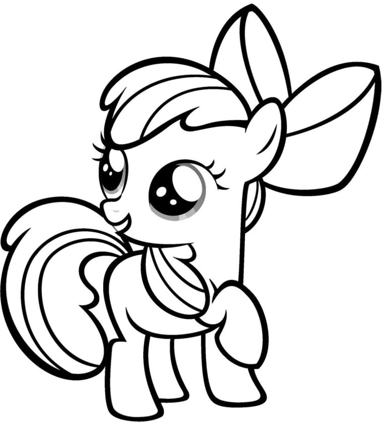 Printable Pony Coloring Pictures