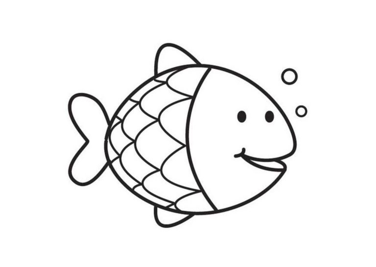 Cute Fish Coloring Pictures