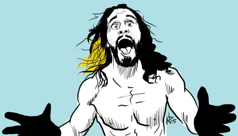 Seth Rollins Printable Seth Rollins Wwe Coloring Pages