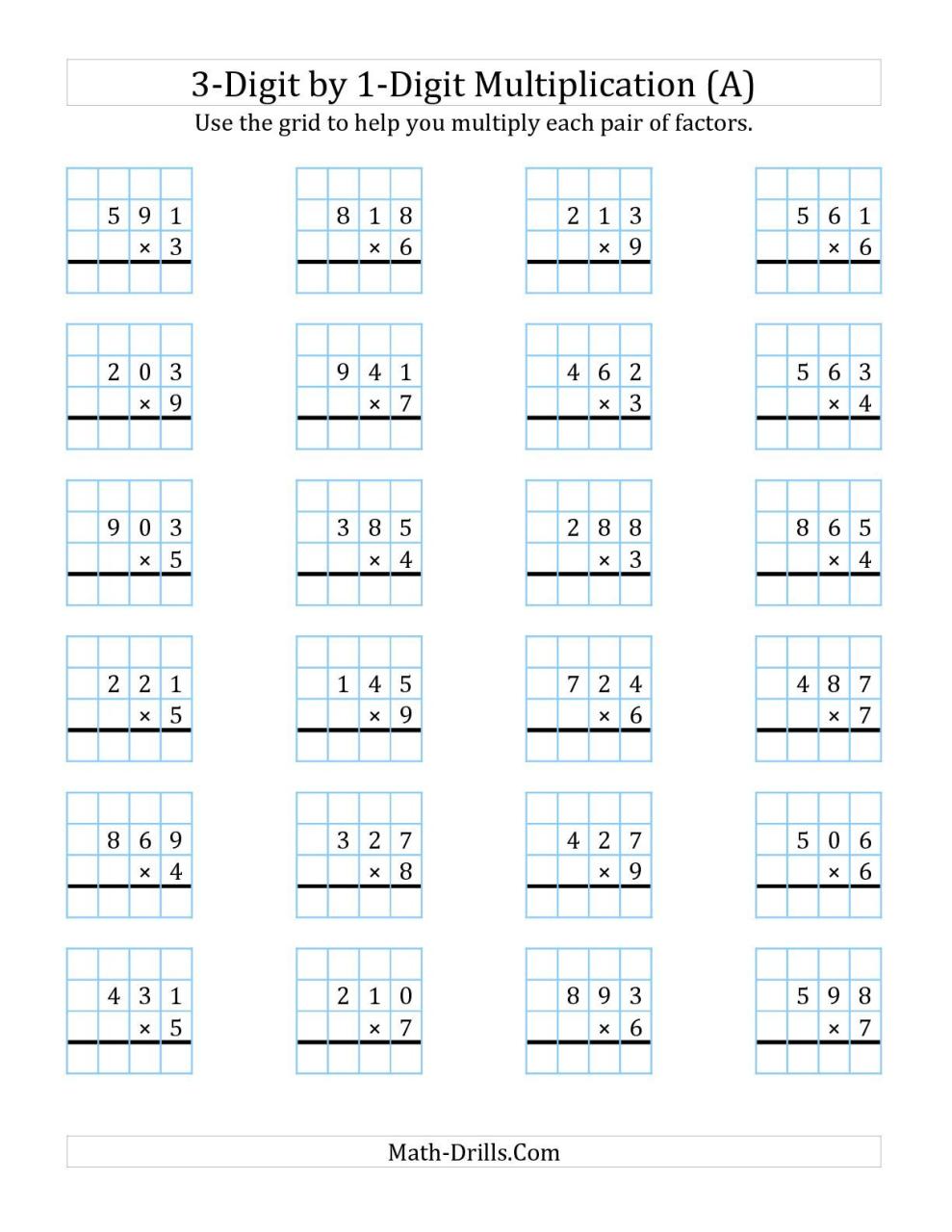 Multiplication Table Of 2 And 3 Worksheets