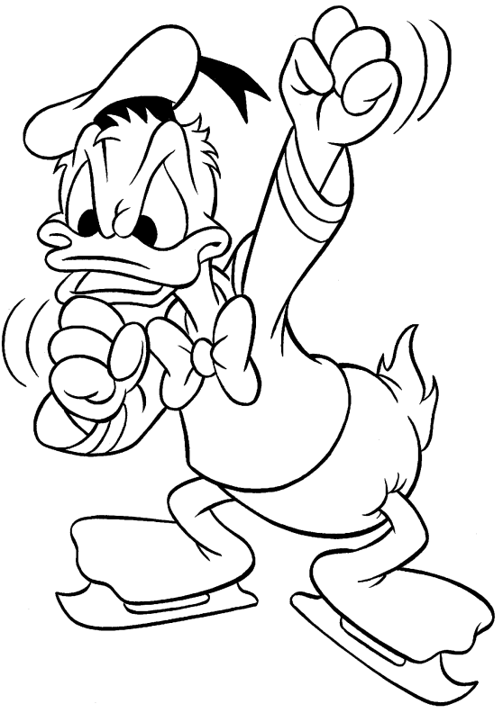 Cute Coloring Pages Cute Donald Duck Drawing