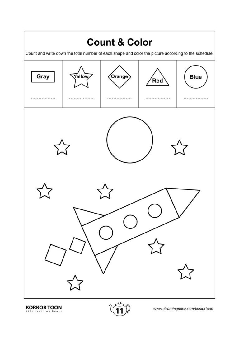 Shapes Coloring Pages Pdf