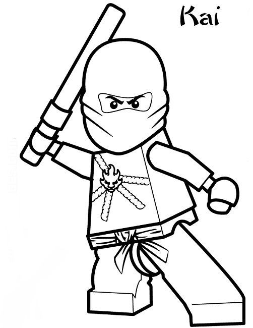 Lego Ninjago Coloring Pages