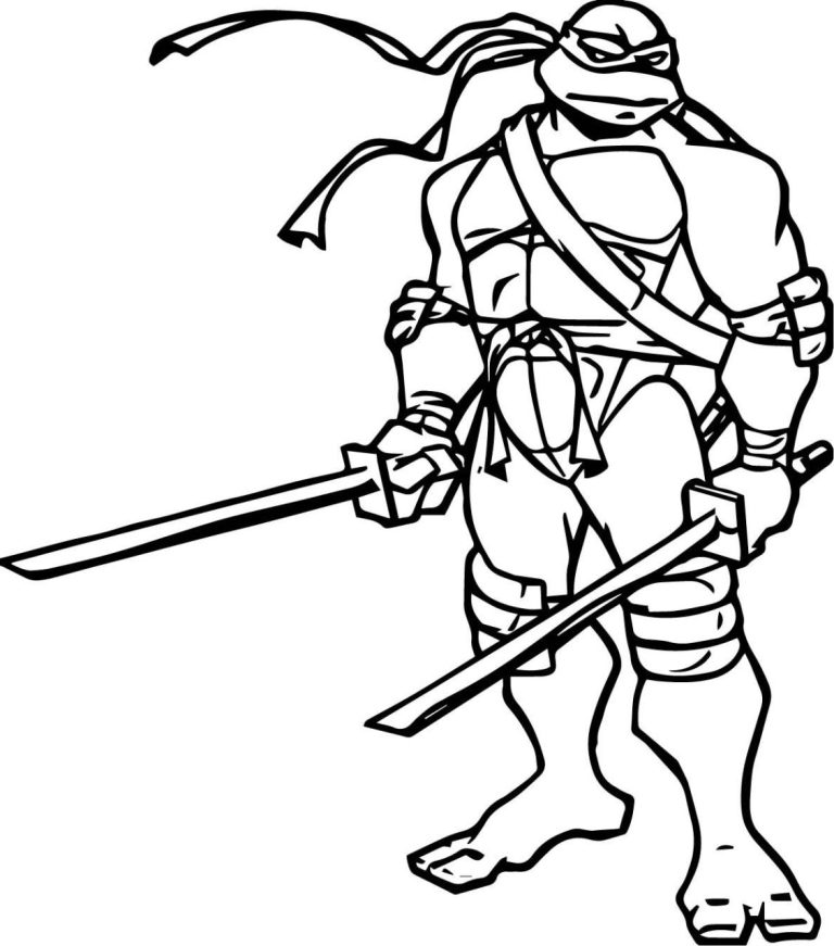 Ninja Turtles Coloring Pages