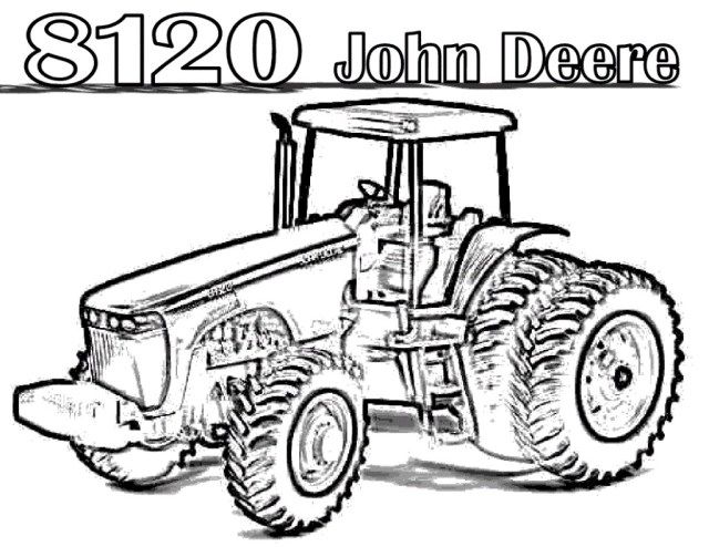 John Deere Coloring Pages