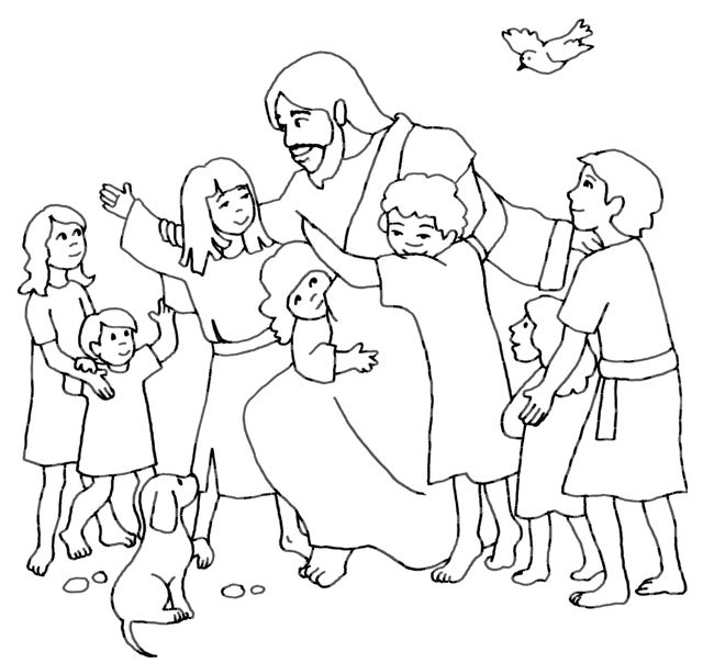 Jesus Coloring Pages