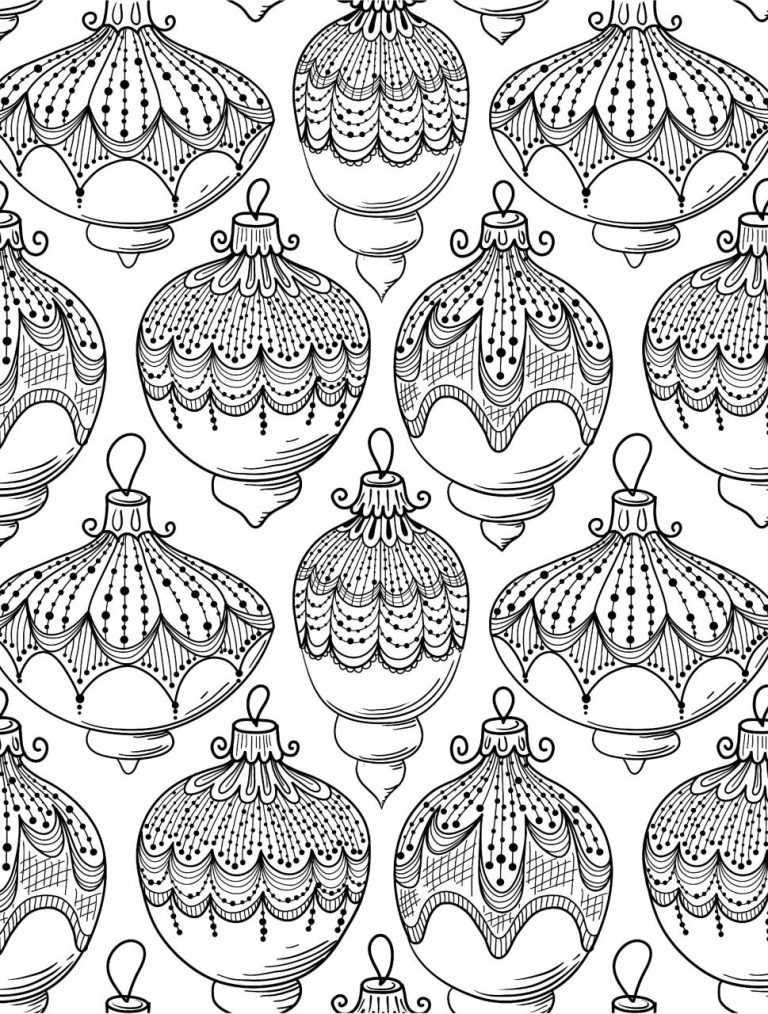 Free Holiday Coloring Pages To Print