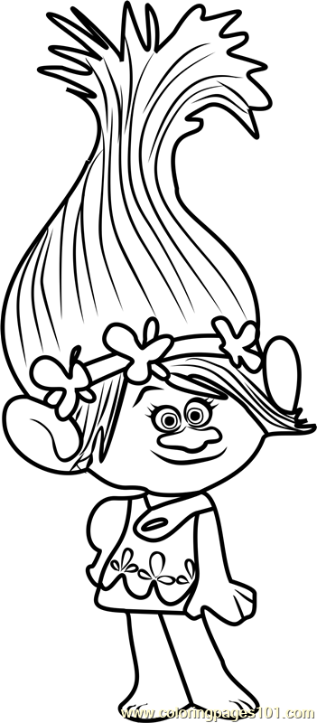 Trolls Coloring Pages