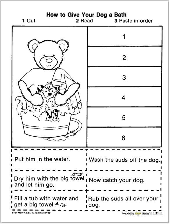 Story Sequencing Worksheets