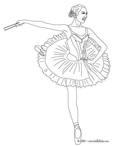 Ballerina Coloring Pages