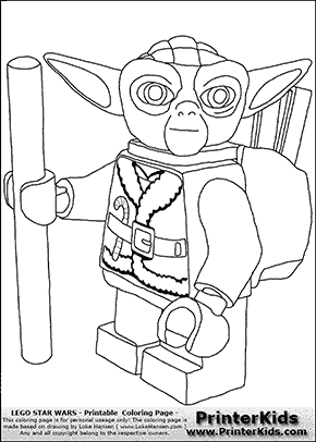 Yoda Coloring Pages