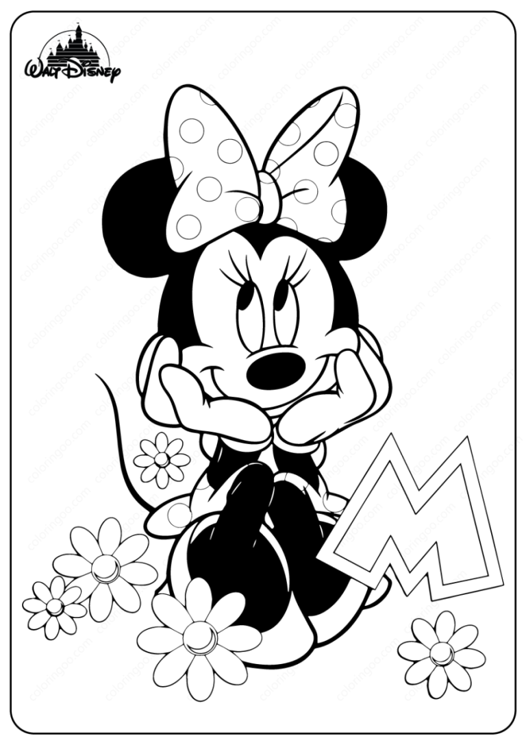 Minnie Mouse Coloring