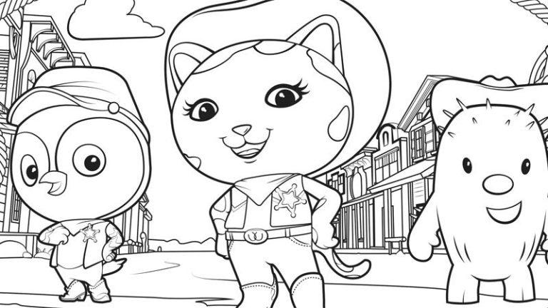 Disney Jr Coloring Pages