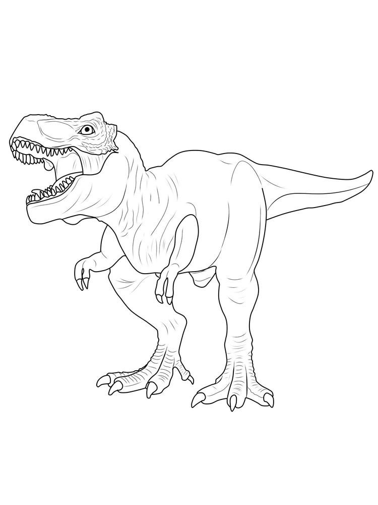 Indominus Rex Coloring Page