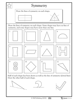 Symmetry Worksheets