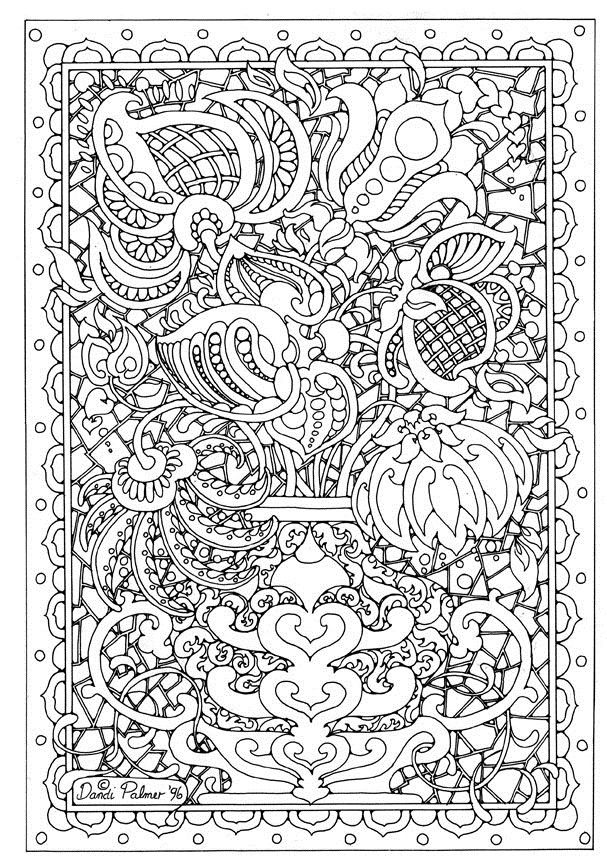 Printable Complex Coloring Pages