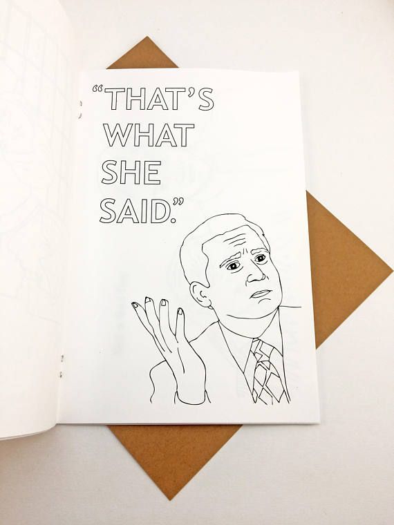 The Office Coloring Book