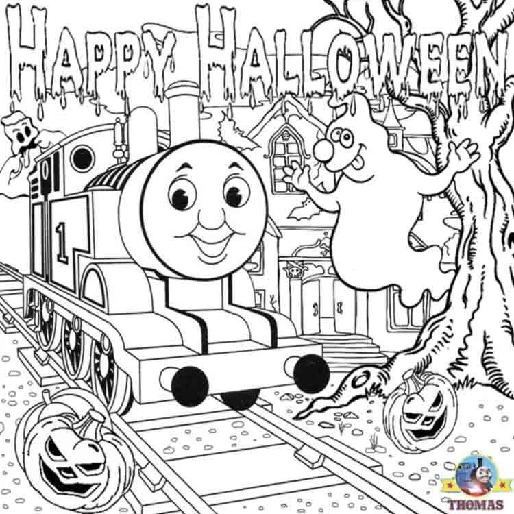 Thomas The Tank Engine Colouring Pages