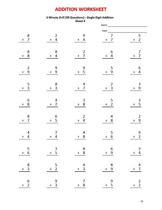 Grade 1 Worksheets Pdf