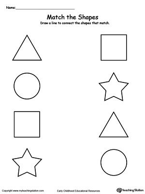 Shapes Worksheets