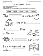 English Writing Practice Worksheets For Grade 1