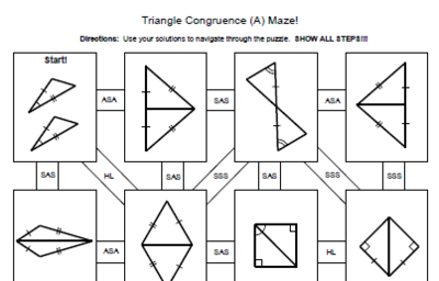 Sss Sas Asa And Aas Congruence