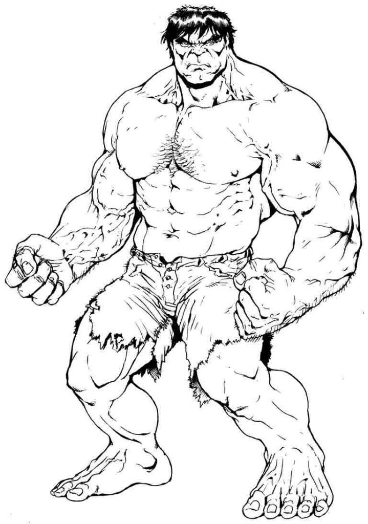 Hulk Coloring Pages