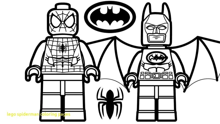 Lego Spiderman Coloring Pages