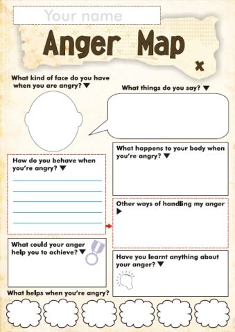 Anger Worksheets