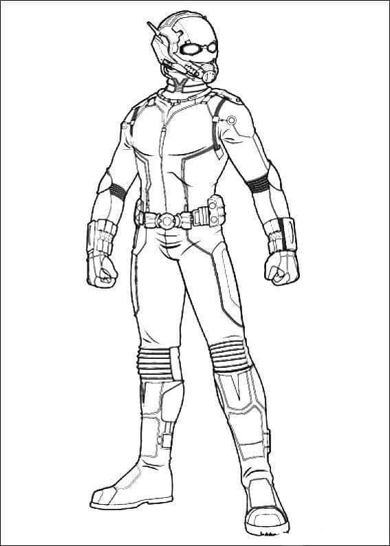 Ant Man Coloring Pages