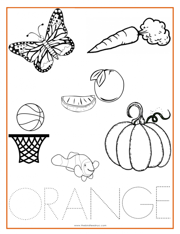 Preschool Coloring Pages