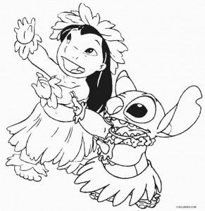 Lilo And Stitch Coloring Pages